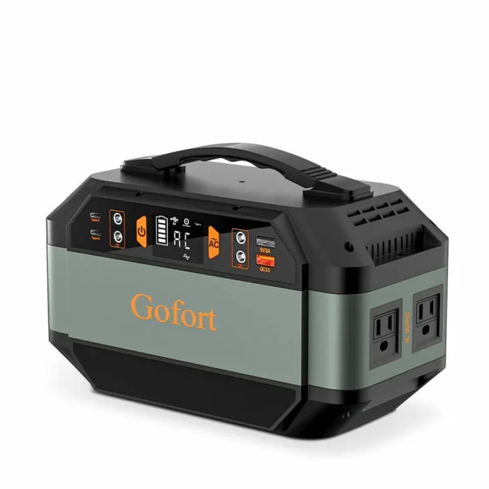 Gofort P56 330W 299Wh Portable Solar Power Station- Side