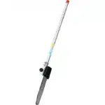 4 in 1 multi-functional trimming tool, 33CC 2-cycle garden tool system with gas pole saw - red- Component