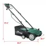 ProGreen 13” 2-in-1 Electric Dethatcher Scarifier 12Amp dimensions