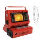 2-in-1 Butane Camping Heater & Stove w/ Stainless Grill