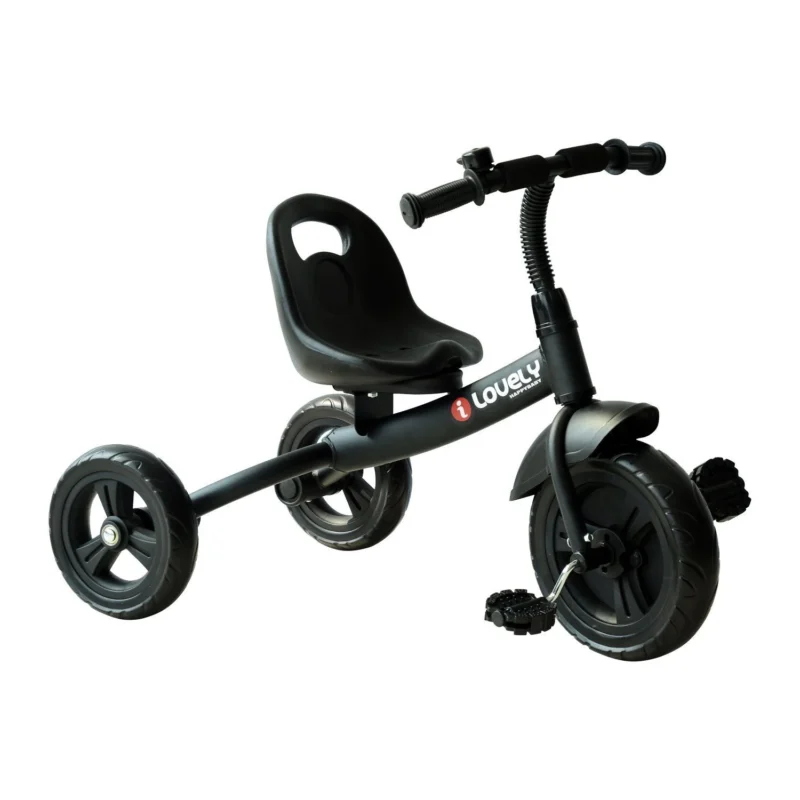 QABA Tricycle for Toddlers – Ergonomic Steel, Lightweight, Bell