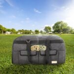 VEVOR Rolling Pet Carrier - 35 lbs Capacity, Black