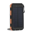 VIPMOON Solar Power Bank 10000mAh with Flashlight