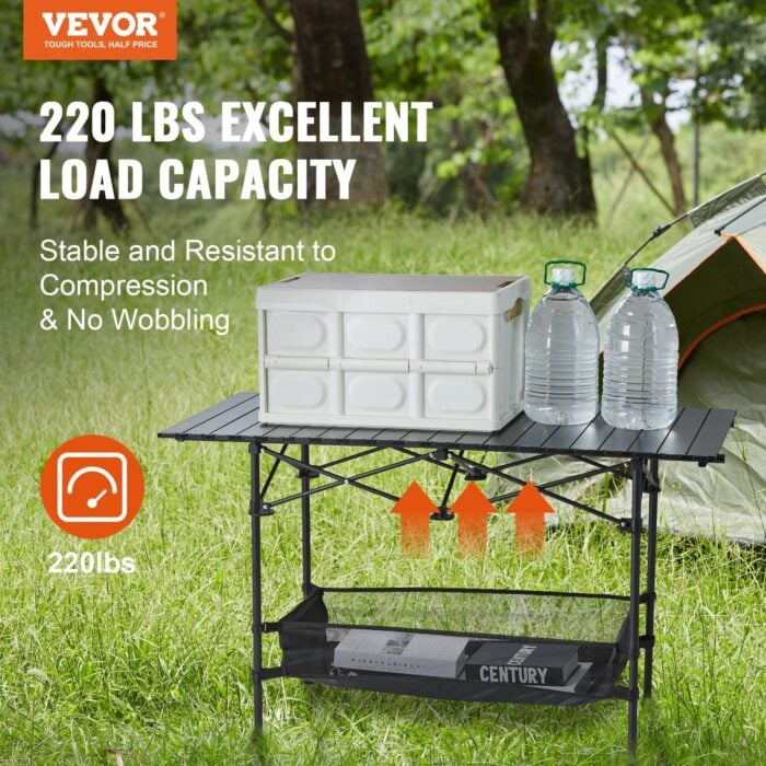 VEVOR Folding Camping Table – 24×16 Compact Outdoor Table