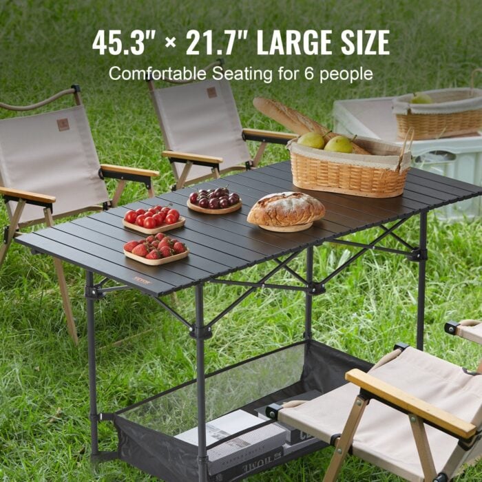 VEVOR Folding Camping Table – 24×16 Compact Outdoor Table
