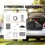 VEVOR Wood Stove – Tent Heater & Cook Stove with Chimney