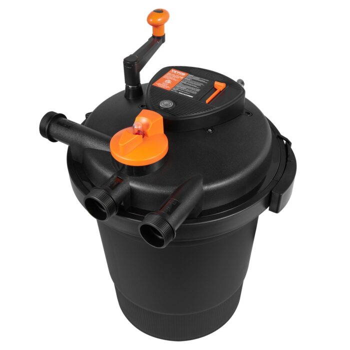 VEVOR Pond Filter – 3200 Gal, 13W UV-C, 2630 GPH Flow