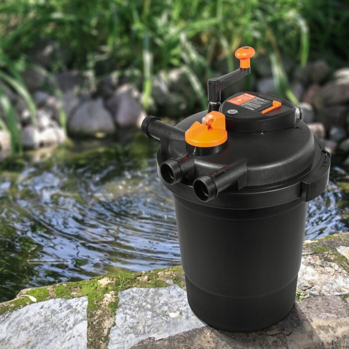 VEVOR Pond Filter – 3200 Gal, 13W UV-C, 2630 GPH Flow