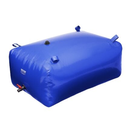 VEVOR 400L/105.7 Gallon Water Storage Bladder - Collapsible RV Water Tank