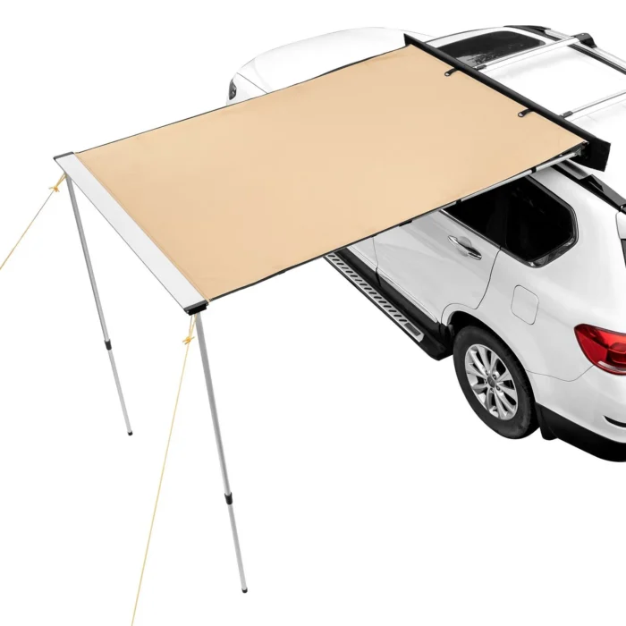 VEVOR Car Side Awning 6.6×8.2 ft – UV50+, Waterproof top view