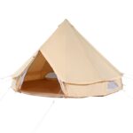 VEVOR 8-10 Person Canvas Bell Tent – Stove Jack & Waterproof
