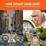 VEVOR Folding Adult Tricycle | 24" Lightweight Aluminum Alloy