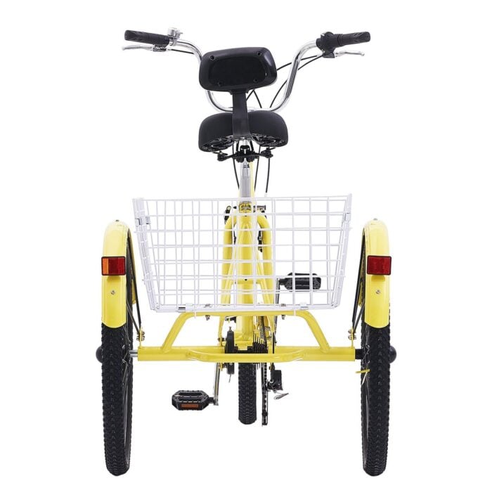 VEVOR Folding Adult Tricycle | 24" Lightweight Aluminum Alloy