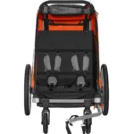 VEVOR 2-In-1 Double Seat Bike Trailer & Stroller – 100 lbs Load