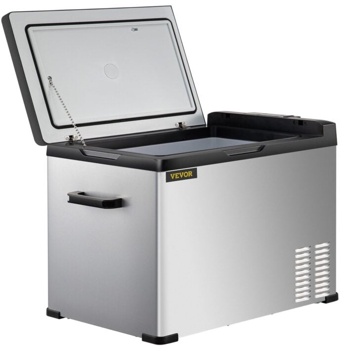 VEVOR 12 Volt Refrigerator - 42 Quart Portable Car Compressor Fridge Cooler