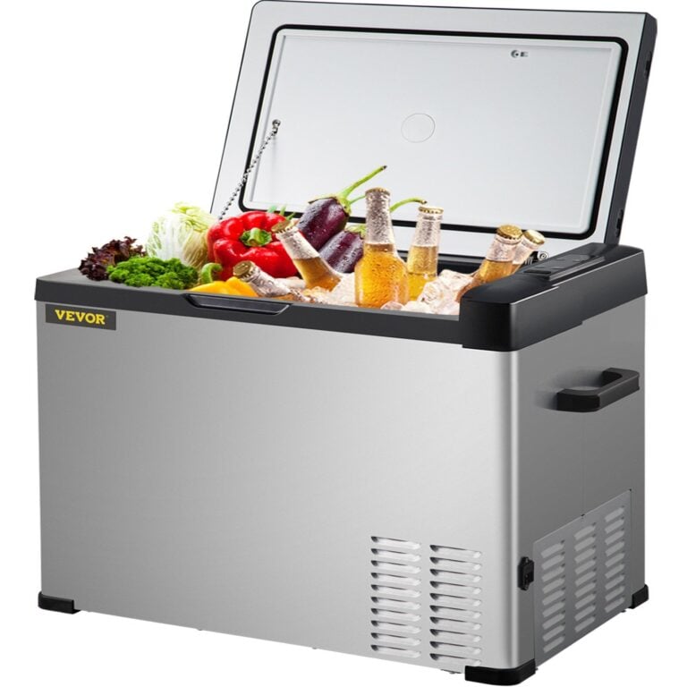 VEVOR 12 Volt Refrigerator - 42 Quart Portable Car Compressor Fridge Cooler