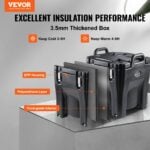 VEVOR Insulated Food Carrier - 32Qt Capacity Hot Box w/ Stainless Steel Barrel