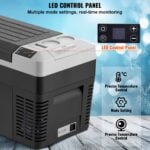 VEVOR Portable Car Refrigerator Freezer Compressor - 25 L