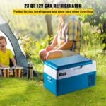 VEVOR Portable Refrigerator | 23 Qt (22L) 12V DC/AC w/App Control