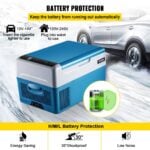 VEVOR Portable Refrigerator | 23 Qt (22L) 12V DC/AC w/App Control