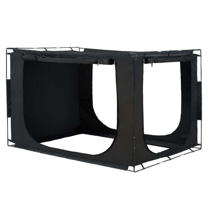 VEVOR 3 Doors Bed Tent 70% Blackout w/ 0.43in Poles