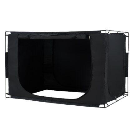 VEVOR 3 Doors Bed Tent 70% Blackout w/ 0.43in Poles
