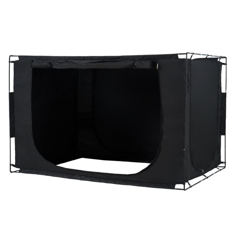 VEVOR 3 Doors Bed Tent 70% Blackout w/ 0.43in Poles