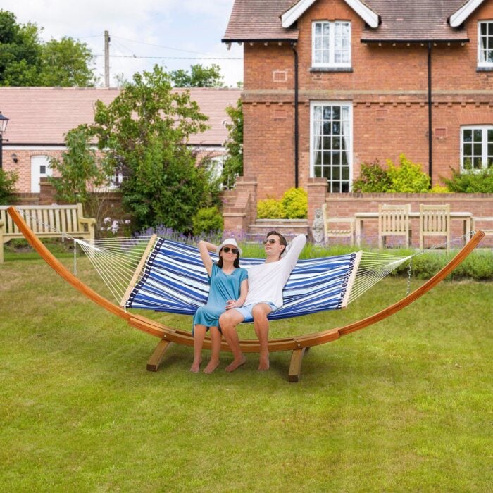 VEVOR Wooden Hammock Stand 475 lbs Capacity Fits 9-13 ft