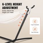 VEVOR Steel Hammock Stand 450 lbs Portable Fits 10-13 ft