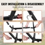 VEVOR Steel Hammock Stand 450 lbs Portable Fits 10-13 ft