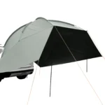 VEVOR Car Awning 10x7 ft – UV50+, Waterproof, Side Panels- Back view
