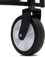 Collapsible Foldable Wagon Cart – All-Terrain, 225lbs, Black