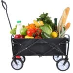 Utility Wagon Cart – 150lb, Folding, 600D Oxford Fabric