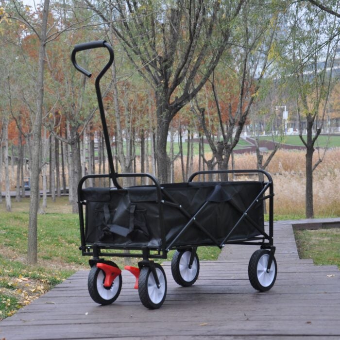 Utility Wagon Cart – 150lb, Folding, 600D Oxford Fabric