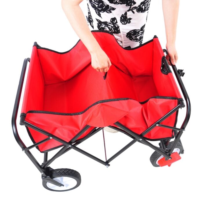 Utility Wagon Cart – 150lb, Folding, 600D Oxford Fabric