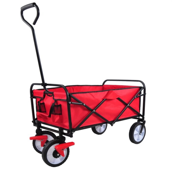 Utility Wagon Cart – 150lb, Folding, 600D Oxford Fabric