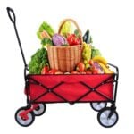 Utility Wagon Cart – 150lb, Folding, 600D Oxford Fabric