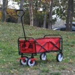 Utility Wagon Cart – 150lb, Folding, 600D Oxford Fabric