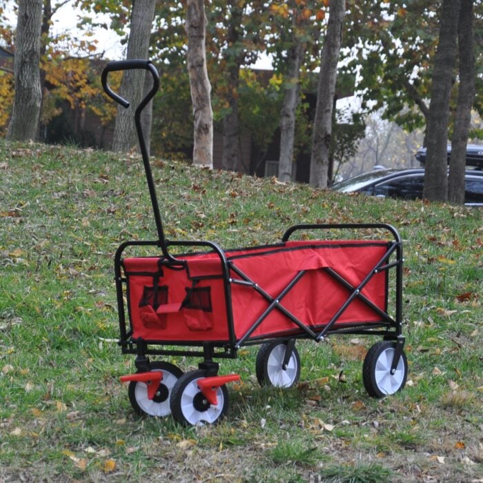 Utility Wagon Cart – 150lb, Folding, 600D Oxford Fabric