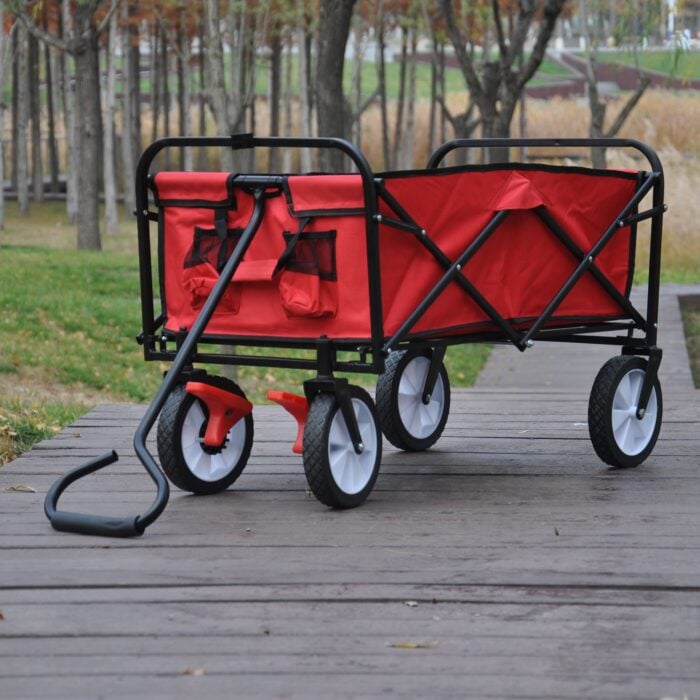 Utility Wagon Cart – 150lb, Folding, 600D Oxford Fabric