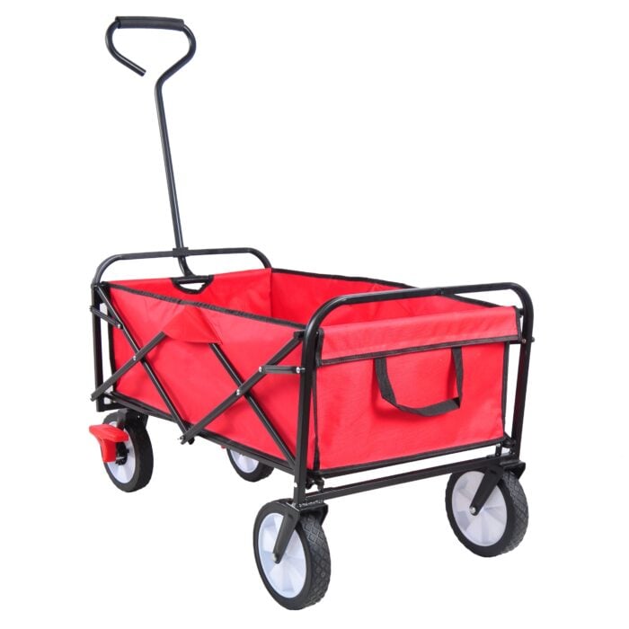 Utility Wagon Cart – 150lb, Folding, 600D Oxford Fabric