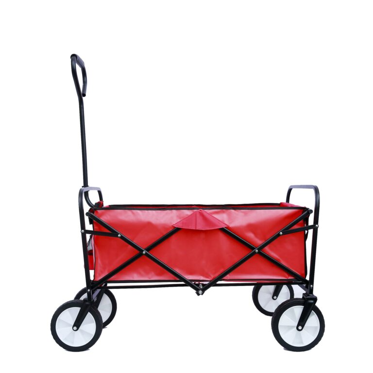 Collapsible Folding Wagon - 150 Lbs Heavy-Duty Utility Cart