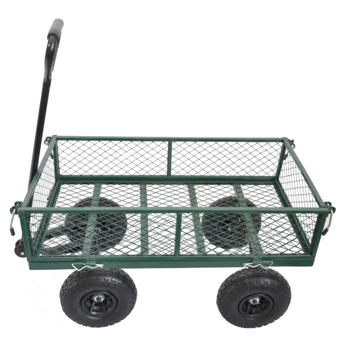 Heavy-Duty Garden Wagon Cart - Firewood, Utility Wagon, High Capacity