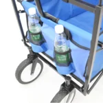 Folding Wagon - Detachable Roof, 150lbs, Garden Beach