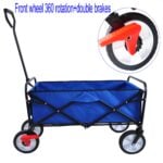 Utility Wagon Cart – 150lb, Folding, 600D Oxford Fabric