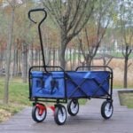 Utility Wagon Cart – 150lb, Folding, 600D Oxford Fabric