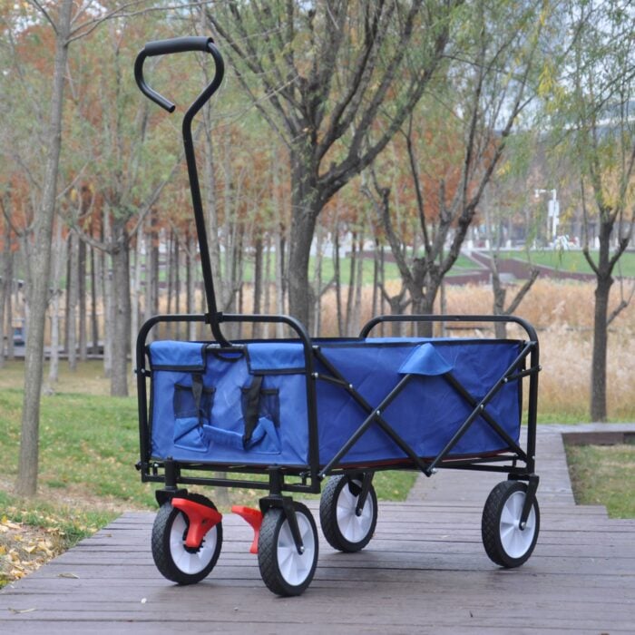 Utility Wagon Cart – 150lb, Folding, 600D Oxford Fabric