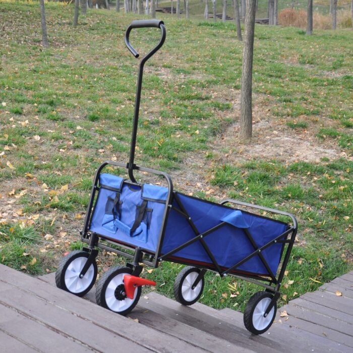 Utility Wagon Cart – 150lb, Folding, 600D Oxford Fabric