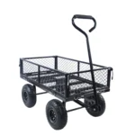 Heavy-Duty Garden Wagon Cart - Firewood, Utility Wagon, High Capacity